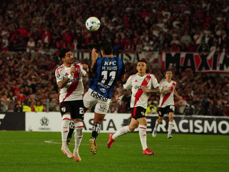 River golea 6-2 a Independiente del Valle, asegura el liderato del Grupo B y complica la clasificación del cuadro ecuatoriano