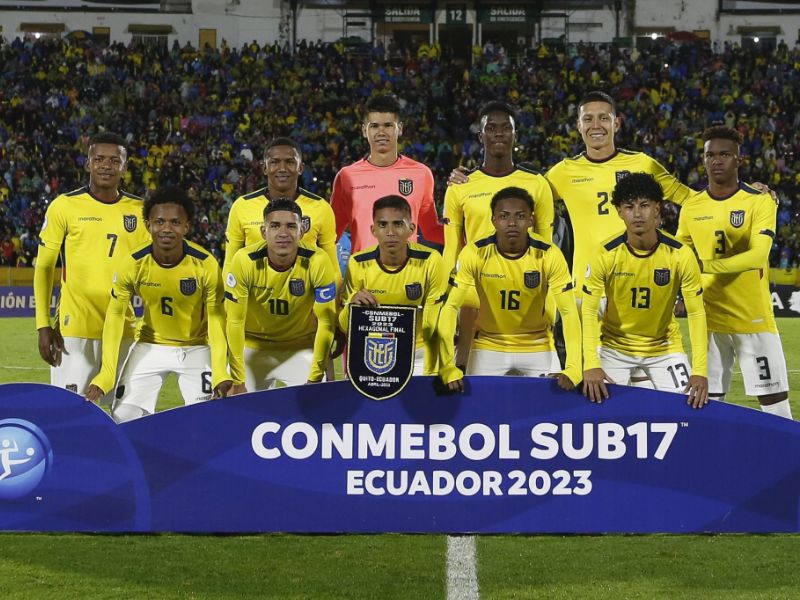 La Selección Ecuatoriana  se declaró vicecampeón en el hexagonal final Sudamericano Sub-17 