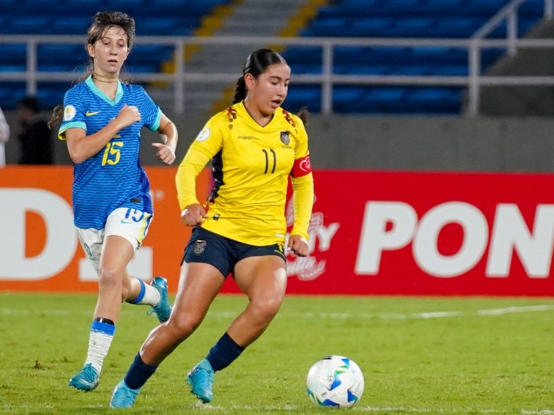 Ecuador Sub-17 se mantiene en zona de clasificación tras empatar con Brasil