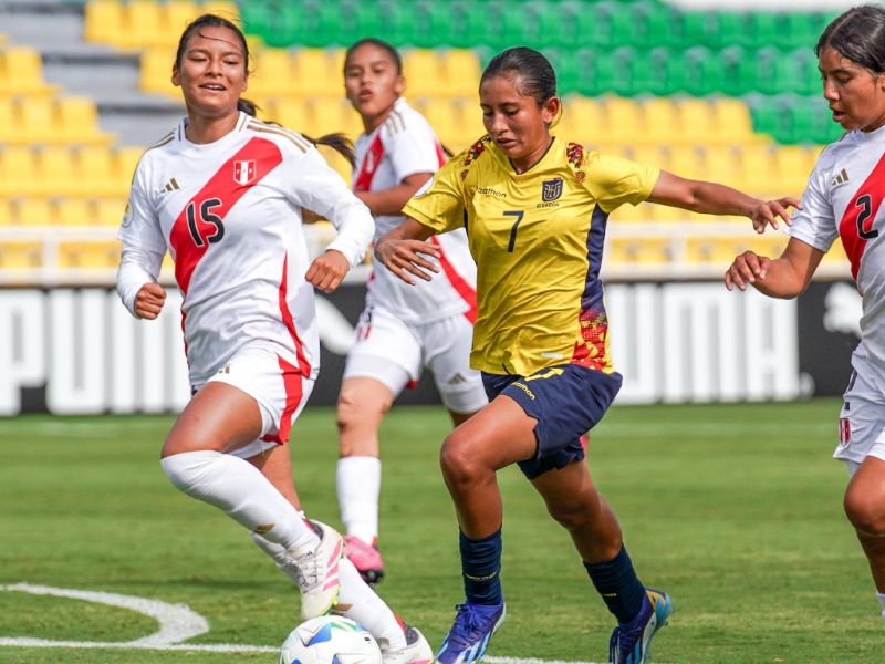 Contundente triunfo de Ecuador 4-1 ante Perú y pase al Mundial Sub-17