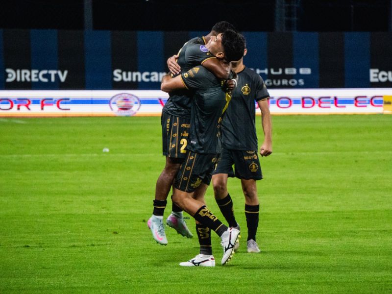 Aucas se impone 1-0 a Vinotinto y se consolida en zona de clasificación