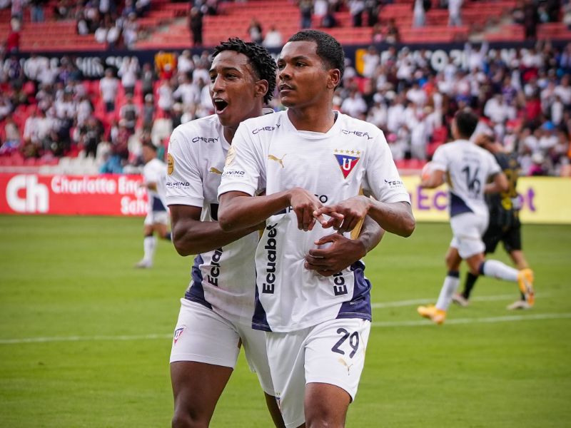 Liga de Quito rescata un empate 1-1 ante Manta en el Rodrigo Paz