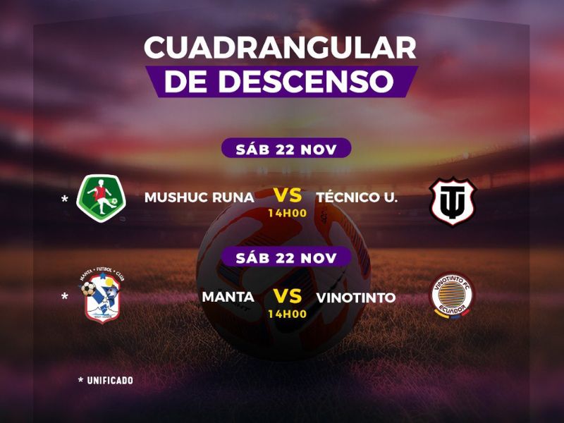 Dos finales por el descenso: programación de la Fecha 5