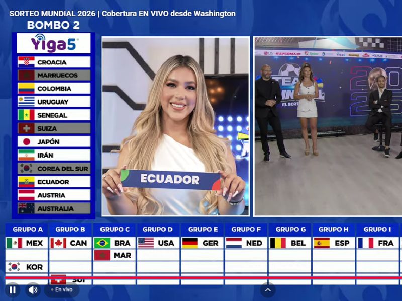 Ecuador conoce a sus rivales: la Tri quedó en el Grupo E del Mundial 2026