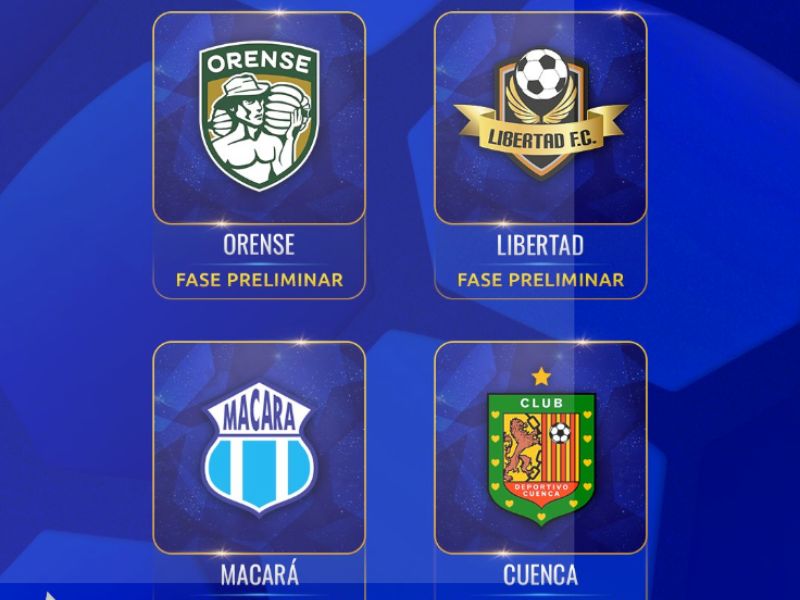 Copa Sudamericana: equipos ecuatorianos clasificados y cruces definidos