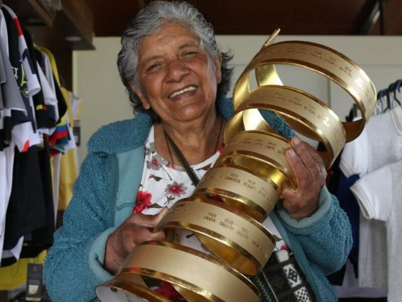 Falleció Ana Luisa Montenegro, madre del ciclista ecuatoriano Richard Carapaz