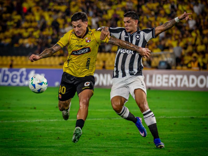 Barcelona SC y Botafogo empatan 1-1 en partido de ida de la fase 3 de la Copa Libertadores