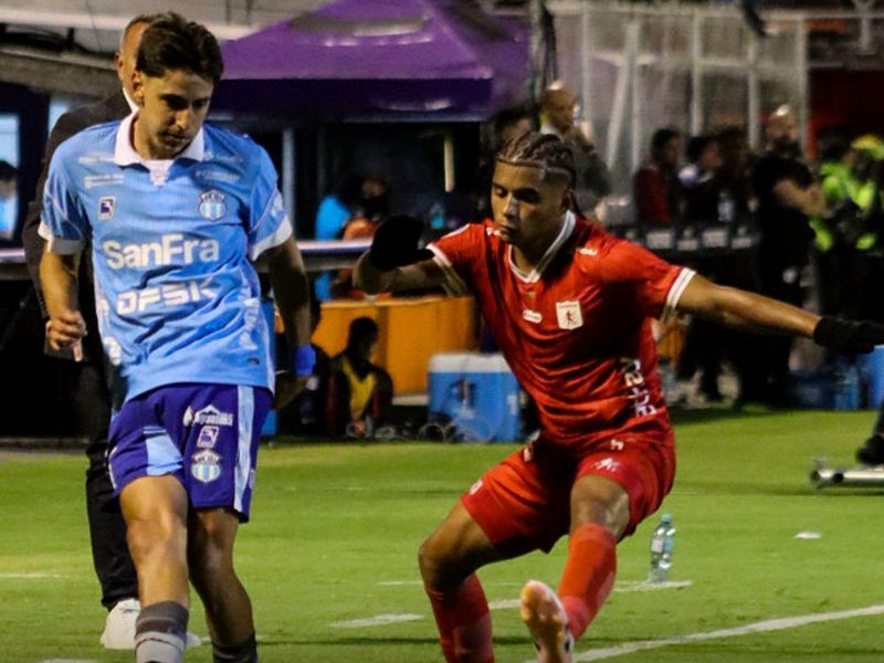 Macará dejó escapar la victoria y empató 1-1 ante América de Cali en su debut en Sudamericana