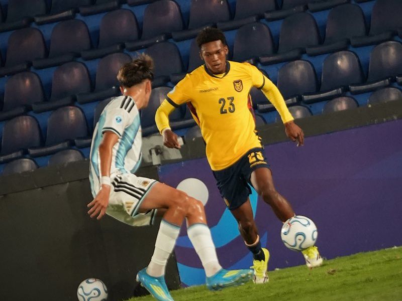 Ecuador cae ante Argentina, pero clasifica al Mundial Sub-17 de Qatar
