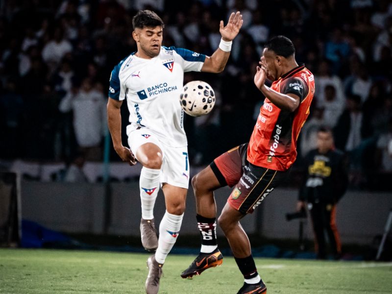Liga de Quito rescató un empate en Cuenca y sigue en pelea por la LigaPro
