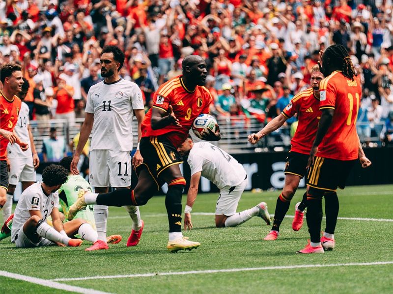 Bélgica y Egipto reparten puntos en un intenso debut mundialista: empate 1-1 en Seattle