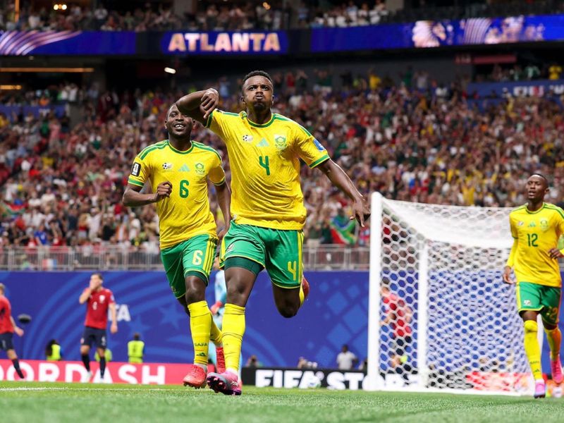 ¡Histórico batacazo! Sudáfrica tumba a Corea del Sur y se mete en octavos de final por primera vez