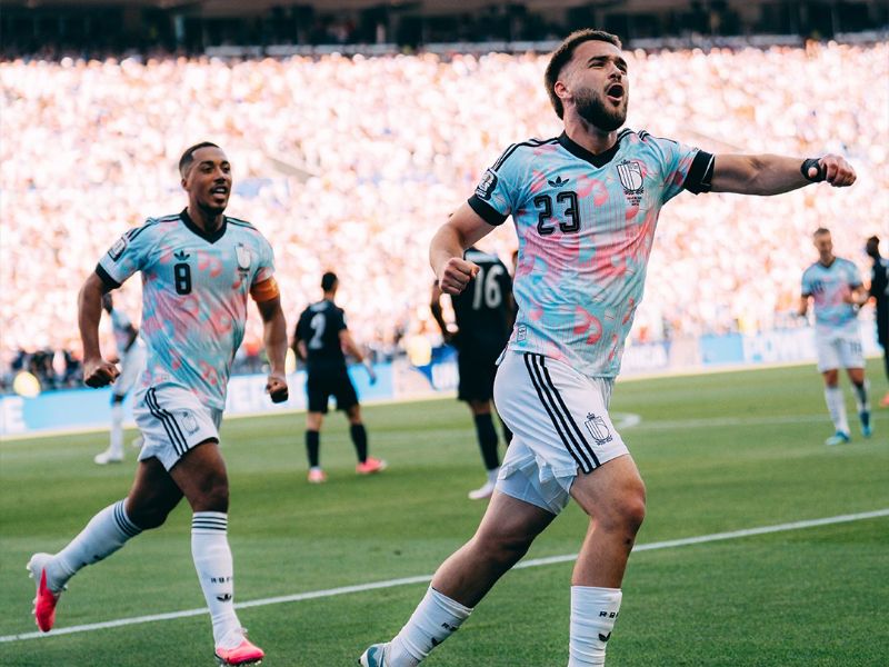 Bélgica golea 4-1 a Estados Unidos y se cita con España en cuartos
