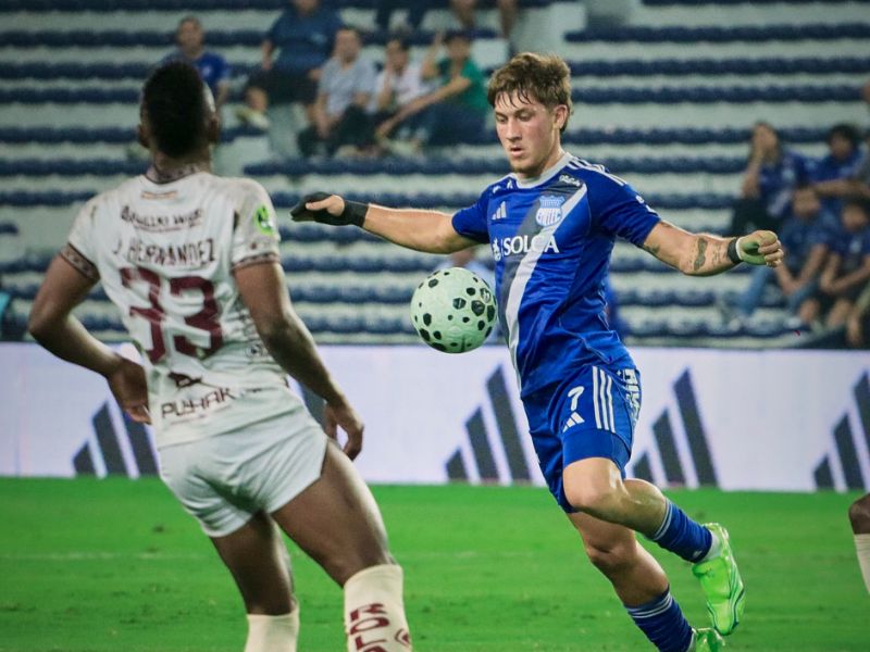 Puntos que se esfuman en el Capwell: Emelec cede un empate 1-1 ante Mushuc Runa