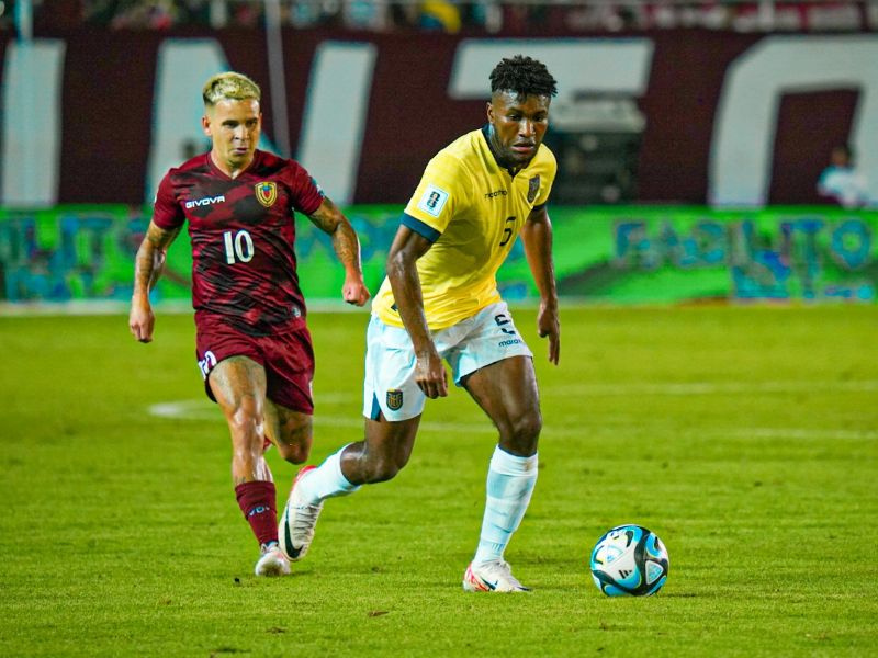 Empate sin goles entre Ecuador y Venezuela