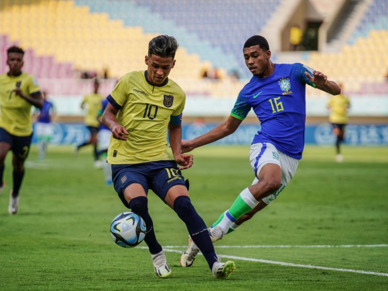 Ecuador Sub17 no puede con Brasil en los Octavos de Final y se despide del Mundial