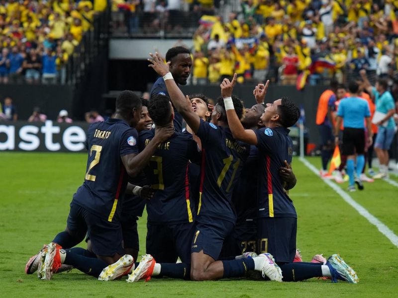 Ecuador gana 3-1 a Jamaica en Las Vegas y se prepara para enfrentar a México