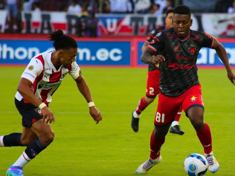 Liga de Quito y El Nacional empatan 1-1 en un vibrante clásico ecuatoriano