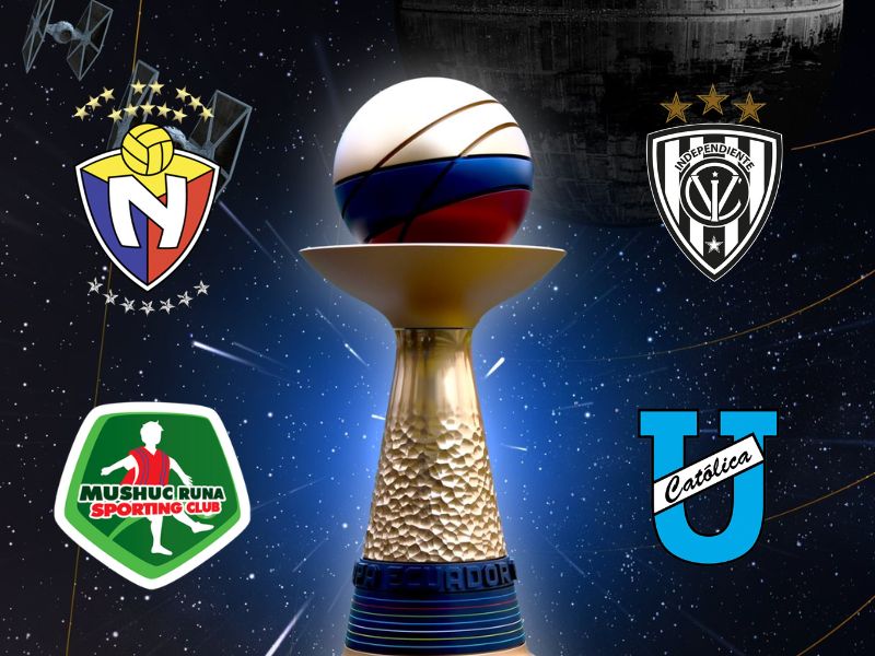Definidos los cuatro semifinalistas de la Copa Ecuador 2024 El Nacional, Mushuc Runa, Independiente del Valle y Universidad Católica