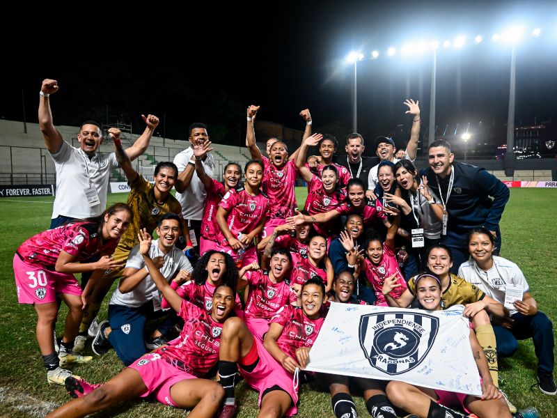 Dragonas IDV a semifinales tras vencer 3-0 a Deportivo Cali en la Copa Libertadores Femenina