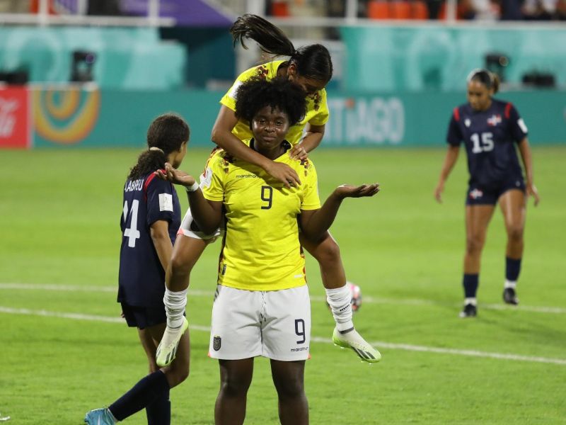 Con doblete de Valverde, Ecuador Sub-17 arranca con victoria en el Mundial Femenino