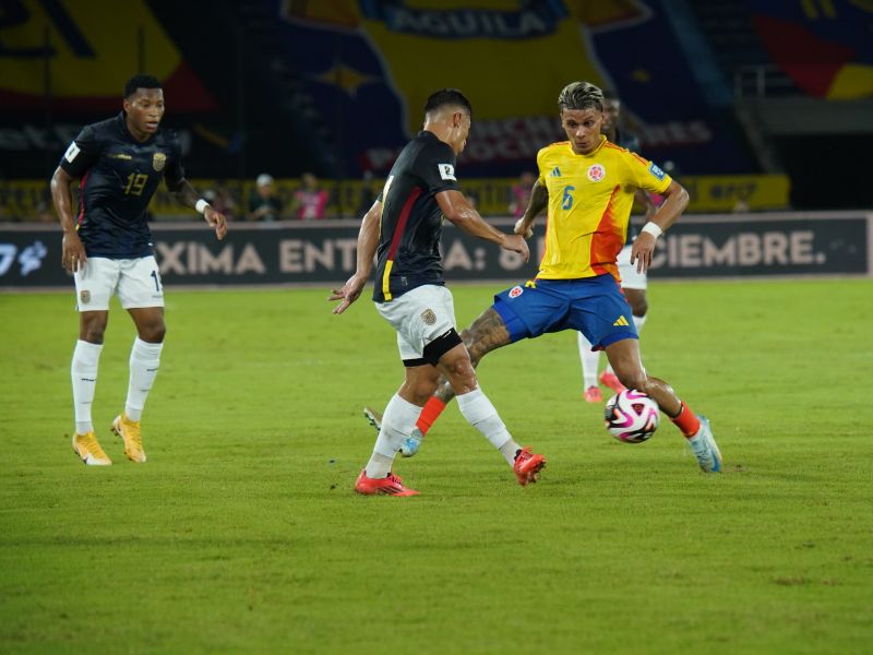 Ecuador rompe la racha y derrota a Colombia en las eliminatorias rumbo al Mundial 2026
