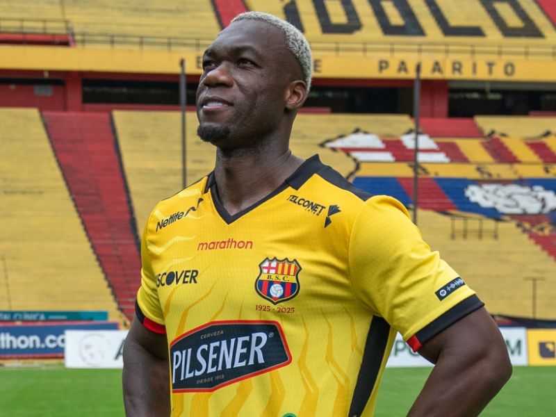 Felipe Caicedo llega a reforzar a Barcelona SC para la LigaPro 2025