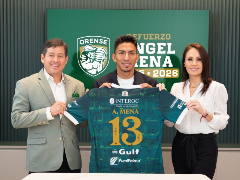 Orense ficha a Ángel Mena: experiencia y talento para la nueva temporada 2025