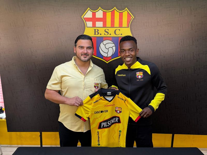 Jhonny Quiñónez se suma a Barcelona SC para la LigaPro 2025