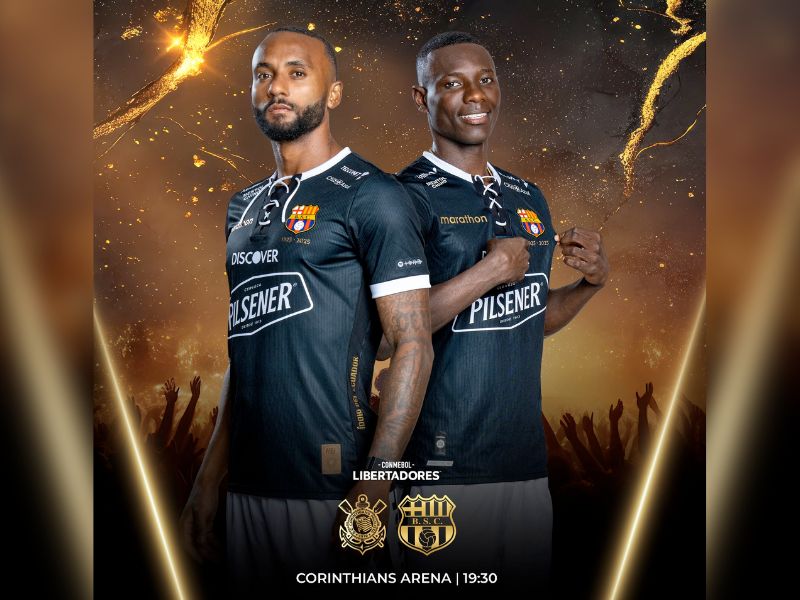 ¡Día de definición en la Copa Libertadores! Barcelona SC visita al Corinthians en busca del boleto a la fase de grupos.