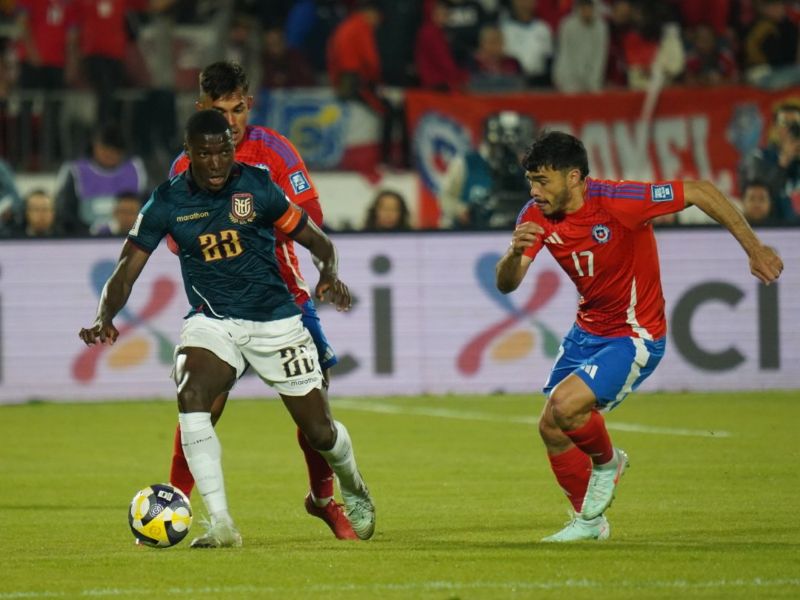 Empate sin la emoción del gol entre Ecuador y Chile deja a la Tri muy cerca del mundial