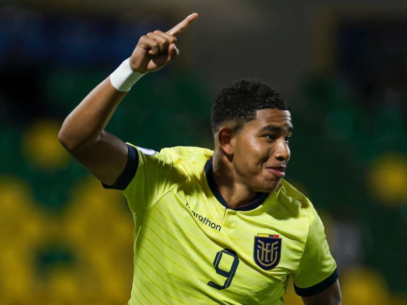 Ecuador brilla en su debut: Goleada 4-0 sobre Uruguay en el Sudamericano Sub-17